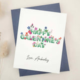 Friendship Galentine’s Day card with floral Happy Galentine’s Day design – XOXOKristen