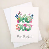 Happy Galentine’s Day XO XO  floral greeting card with white envelope – XOXOKristen