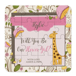 Giraffe Flower Girl Puzzle - XOXOKristen