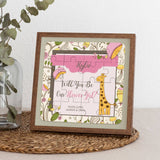 Giraffe Flower Girl Puzzle - XOXOKristen