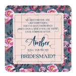 Blush & Blue Best Friends Bridesmaid Puzzle - XOXOKristen