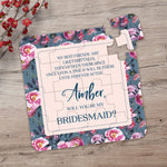 Blush & Blue Best Friends Bridesmaid Puzzle - XOXOKristen
