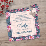 Blush & Blue Best Friends Bridesmaid Puzzle - XOXOKristen
