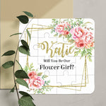 Peony Pink Flower Girl Puzzle - XOXOKristen