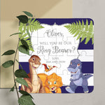 Dinosaurs Ring Bearer Puzzle - XOXOKristen