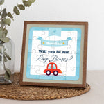 Red Car Ring Bearer Puzzle - XOXOKristen