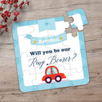 Red Car Ring Bearer Puzzle - XOXOKristen