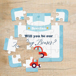 Red Car Ring Bearer Puzzle - XOXOKristen