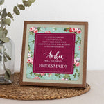 Burgundy Best Friend Bridesmaid Proposal - XOXOKristen