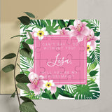 Tropical Bridesmaid Puzzle in Pink - XOXOKristen