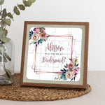 Dusty Pink Bridesmaid Puzzle - XOXOKristen