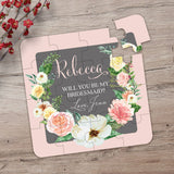 Blush and Grey Floral Wreath Puzzle - XOXOKristen