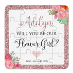 Rose Gold Flower Girl Proposal - XOXOKristen