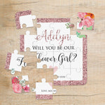 Rose Gold Flower Girl Proposal - XOXOKristen