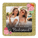 Glitter Bridesmaid Puzzle with Photo - XOXOKristen