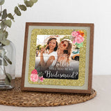 Glitter Bridesmaid Puzzle with Photo - XOXOKristen