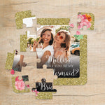 Glitter Bridesmaid Puzzle with Photo - XOXOKristen