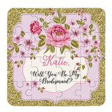 Vintage Frame Bridesmaid Puzzle - XOXOKristen