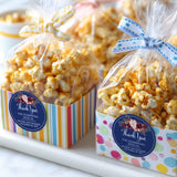 Navy Favor Stickers