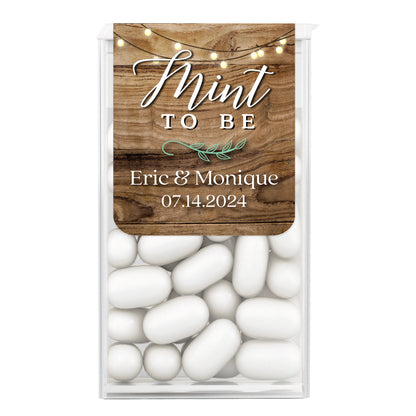 Rustic Wooden Labels for Tic Tac Mints