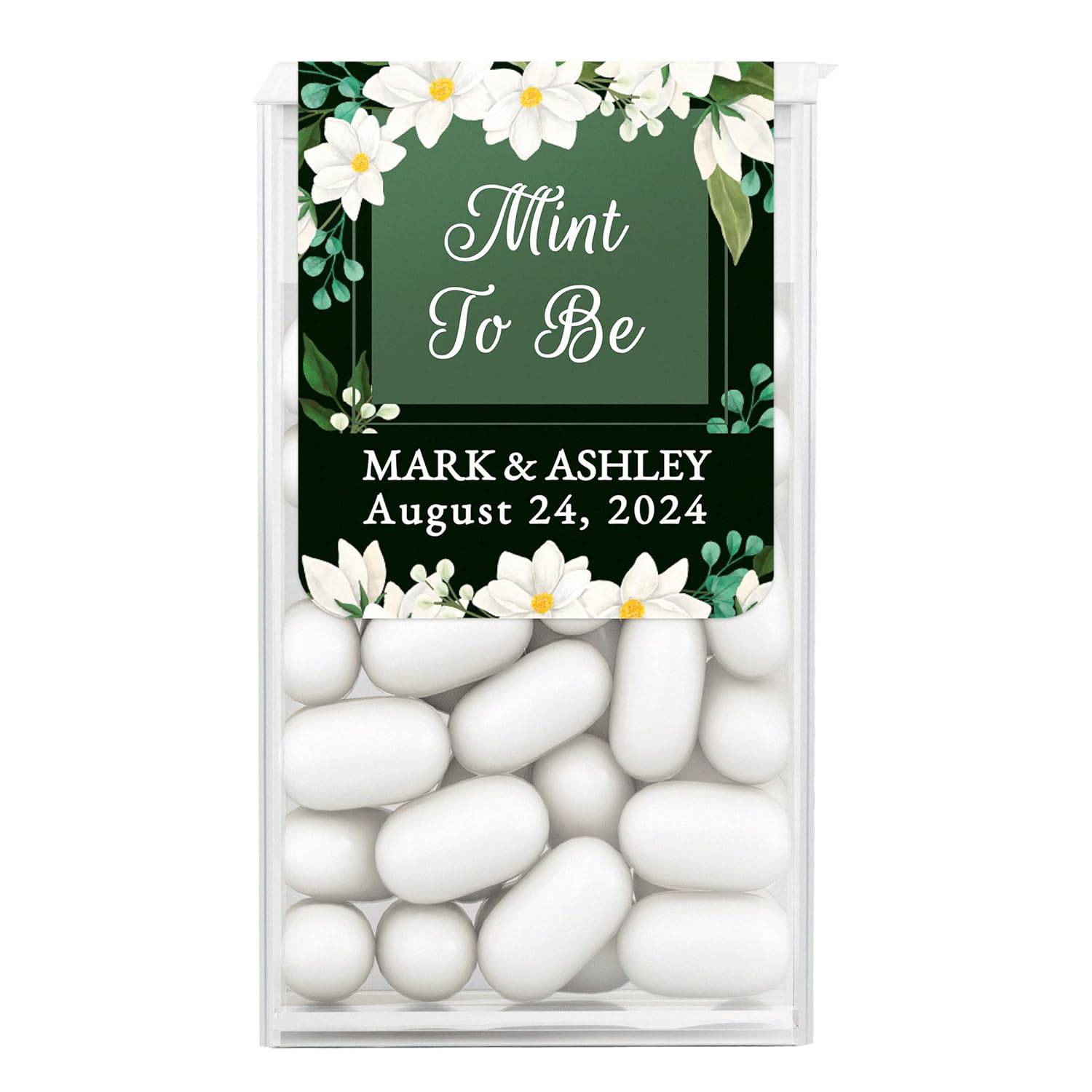 Black and Green Mint to Be Labels - XOXOKristen