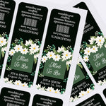 Black and Green Mint to Be Labels - XOXOKristen