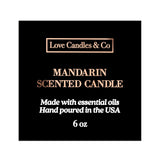 Black Foiled Candle Stickers