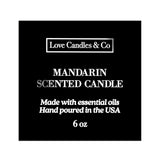 Black Foiled Candle Stickers