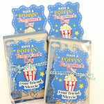 Custom Personalized Valentine Popcorn Stickers for Kids - XOXOKristen