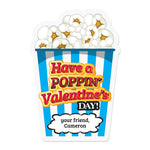 Have a Poppnin' Valentine's Day Popcorn Stickers - XOXOKristen