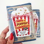 Have a Poppnin' Valentine's Day Popcorn Stickers - XOXOKristen