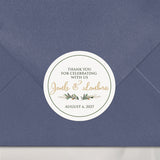 Greenery Favor Stickers