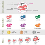 Gold Foiled Business Packaging Retro Labels - XOXOKristen