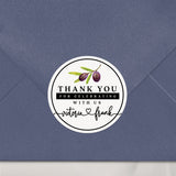 Olive Favor Stickers