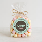 Mint to be Favor Stickers