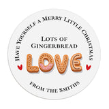 Christmas Gingerbread Stickers