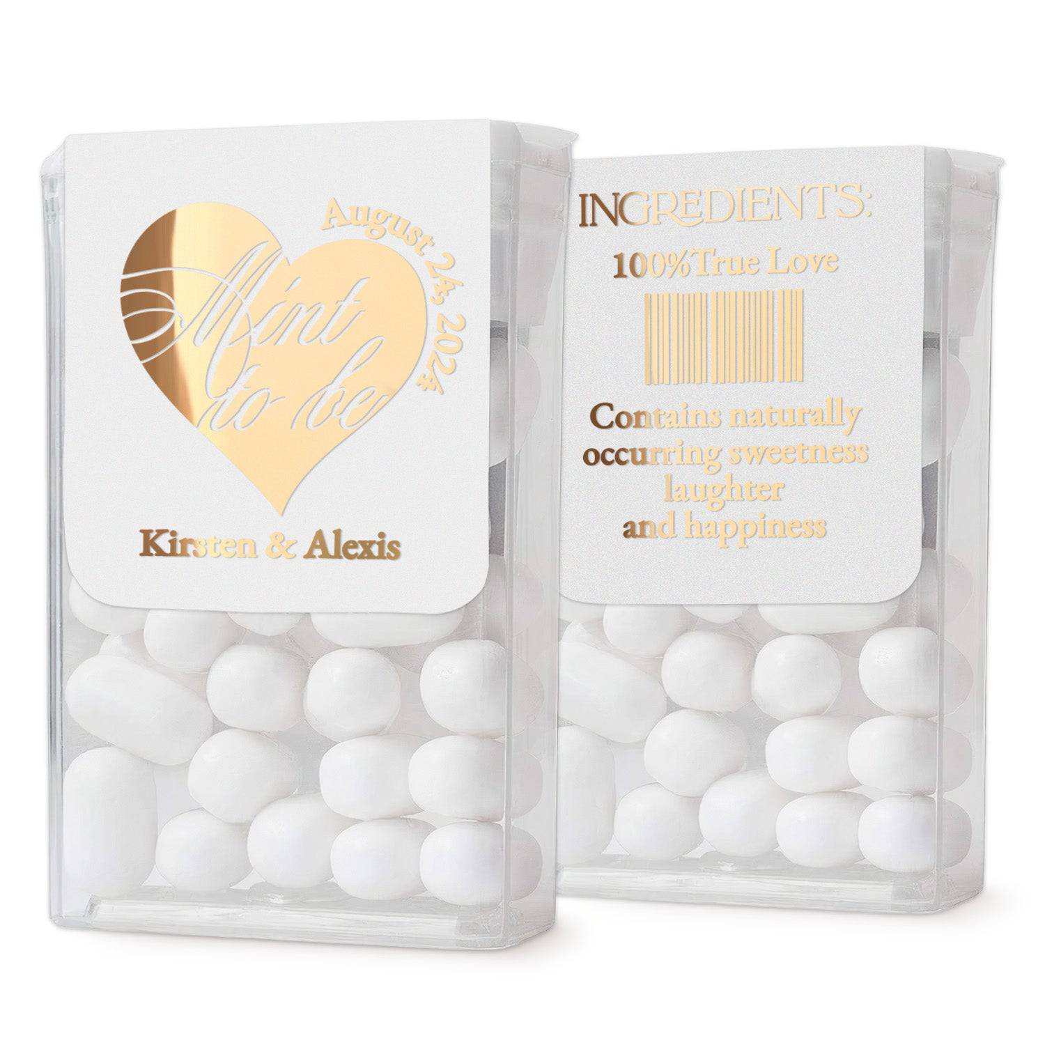 Bold Heart Tic Tac Stickers - XOXOKristen