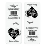 Bold Heart Tic Tac Stickers - XOXOKristen