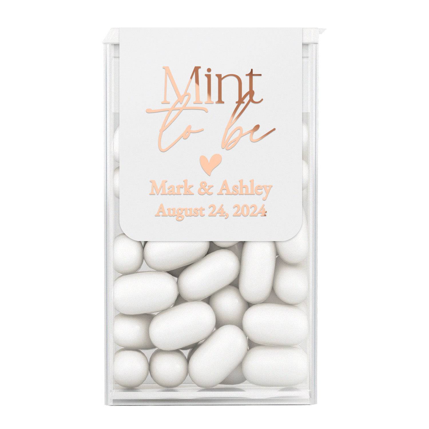 Elegant Foiled Tic Tac Stickers - XOXOKristen