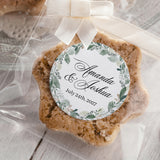 Greenery Wedding Favor Stickers