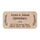 Kraft Return Address Label