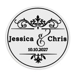 Royal Wedding Clear Wedding Stickers - XOXOKristen