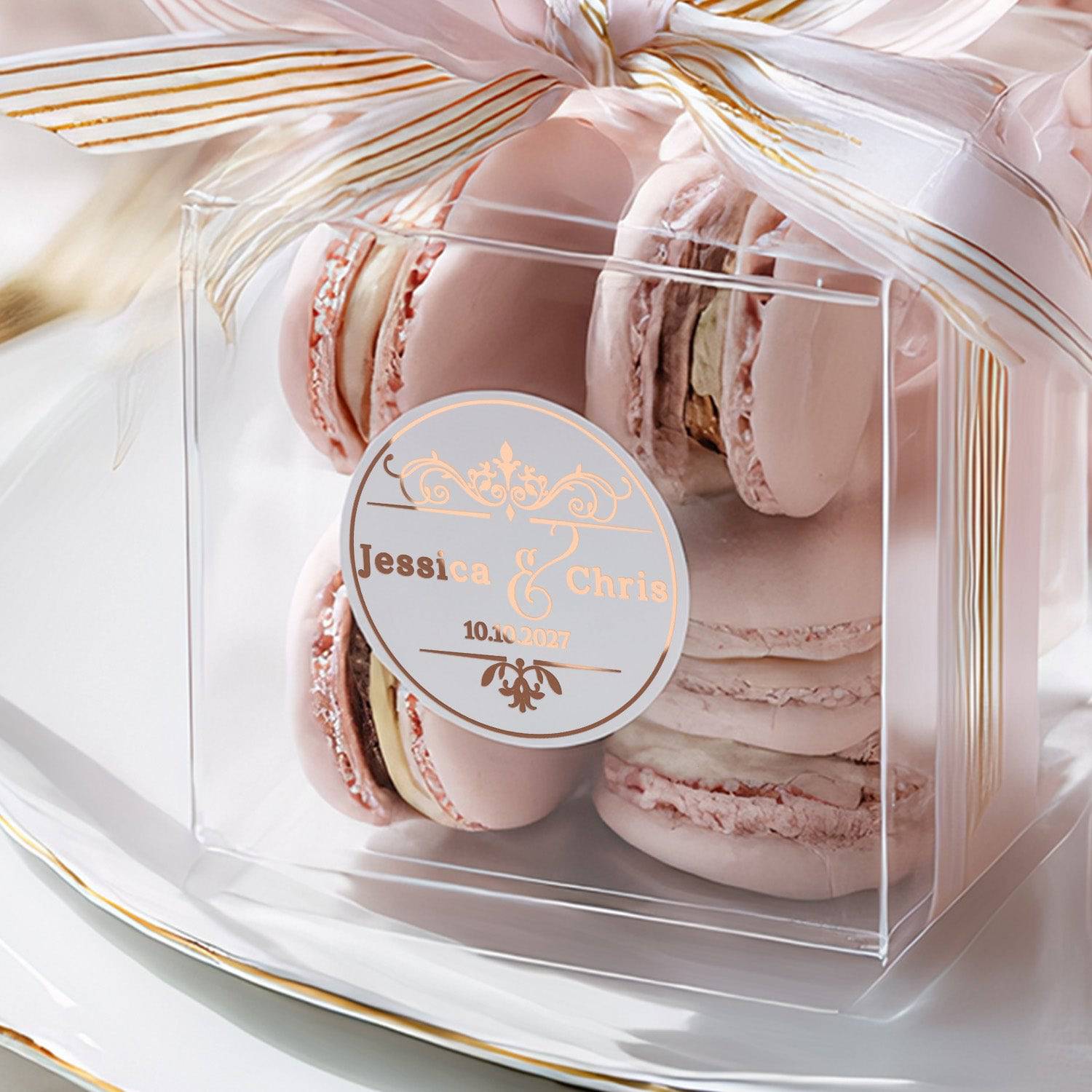 Royal Wedding Clear Wedding Stickers - XOXOKristen