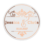 Royal Wedding Clear Wedding Stickers - XOXOKristen