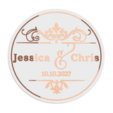 Royal Wedding Clear Wedding Stickers - XOXOKristen