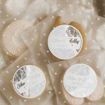 Damask Ornaments Wedding Sticker - XOXOKristen