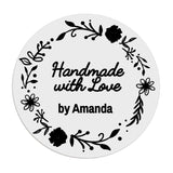 Floral Handmade with Love Stickers - XOXOKristen