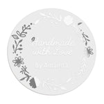 Floral Handmade with Love Stickers - XOXOKristen