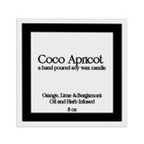 Candle Stickers with Gold Foiled Frame