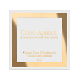 Candle Stickers with Gold Foiled Frame